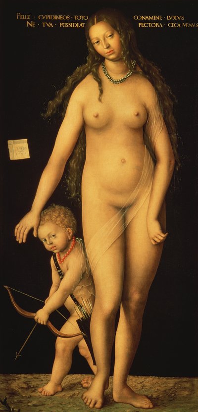 Venus und Amor, 1509 von Lucas Cranach the Elder